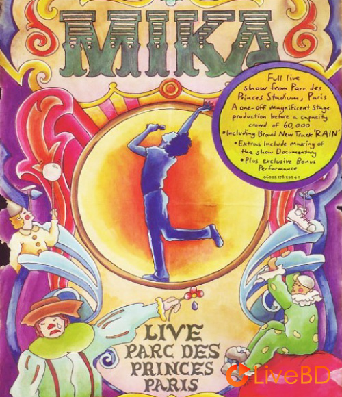 MIKA – Live at Parc des Princes Paris (2008) BD蓝光原盘 42.2G_Blu-ray_BDMV_BDISO_