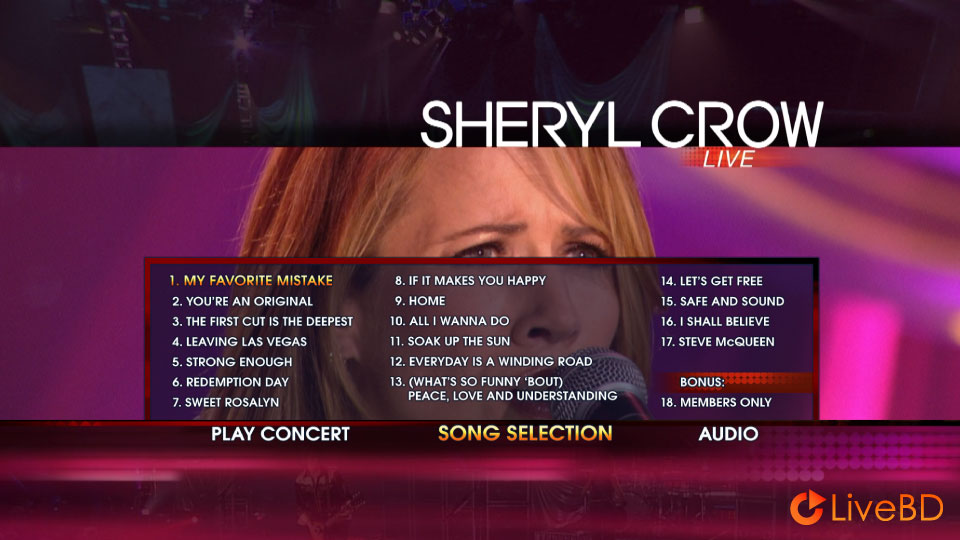 Sheryl Crow – Live (2008) BD蓝光原盘 27.6G_Blu-ray_BDMV_BDISO_1