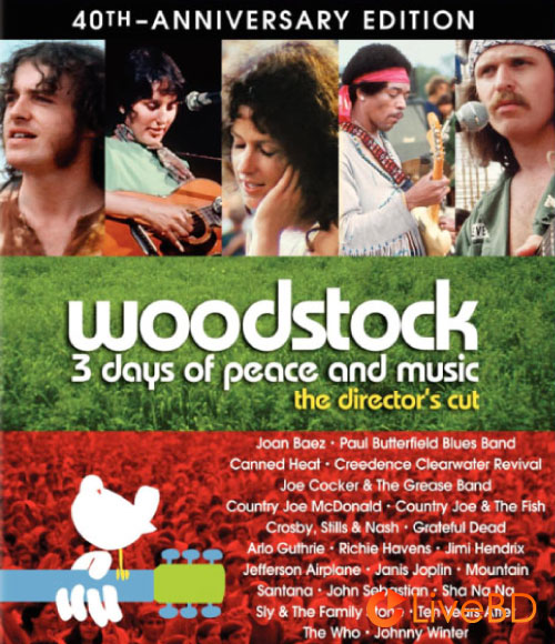 Woodstock : 3 Days of Peace & Love (40th Anniversary Edition) (3BD) (2009) BD蓝光原盘 83.1G_Blu-ray_BDMV_BDISO_