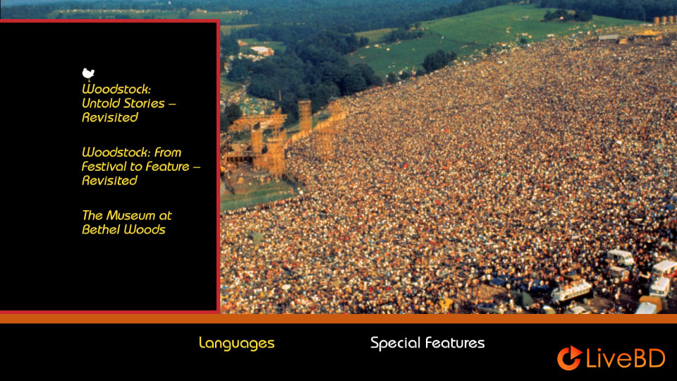 Woodstock : 3 Days of Peace & Love (40th Anniversary Edition) (3BD) (2009) BD蓝光原盘 83.1G_Blu-ray_BDMV_BDISO_3