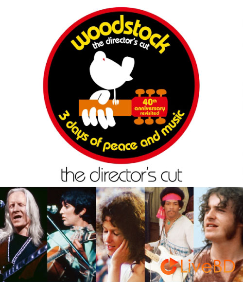 Woodstock : 3 Days of Peace & Love (Director′s Cut) (2009) BD蓝光原盘 36.7G_Blu-ray_BDMV_BDISO_