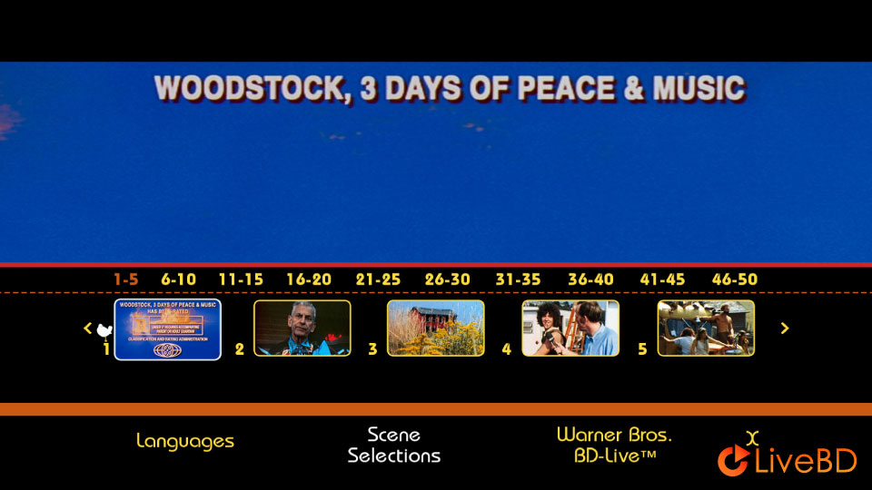 Woodstock : 3 Days of Peace & Love (Director′s Cut) (2009) BD蓝光原盘 36.7G_Blu-ray_BDMV_BDISO_1