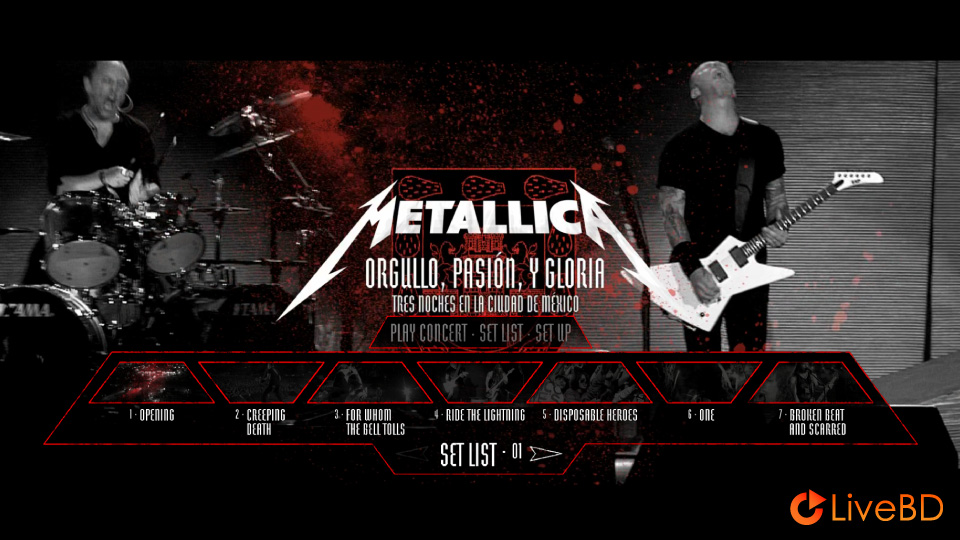 Metallica – Orgullo Pasion Y Gloria : Tres Noches en Mexico (2009) BD蓝光原盘 37.7G_Blu-ray_BDMV_BDISO_1