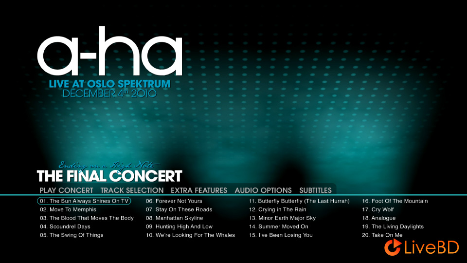 A-Ha – Ending On A High Note : The Final Concert (2010) BD蓝光原盘 21.4G_Blu-ray_BDMV_BDISO_1