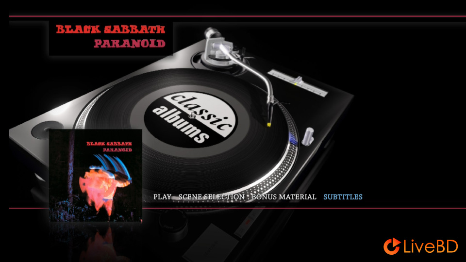 Black Sabbath – Paranoid : Classic Album (2010) BD蓝光原盘 21.4G_Blu-ray_BDMV_BDISO_1