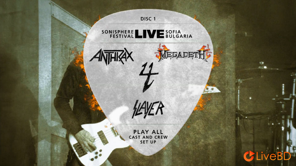 Metallica, Slayer, Megadeth, Anthrax – The Big 4 Live (2BD) (2011) BD蓝光原盘 88.1G_Blu-ray_BDMV_BDISO_1