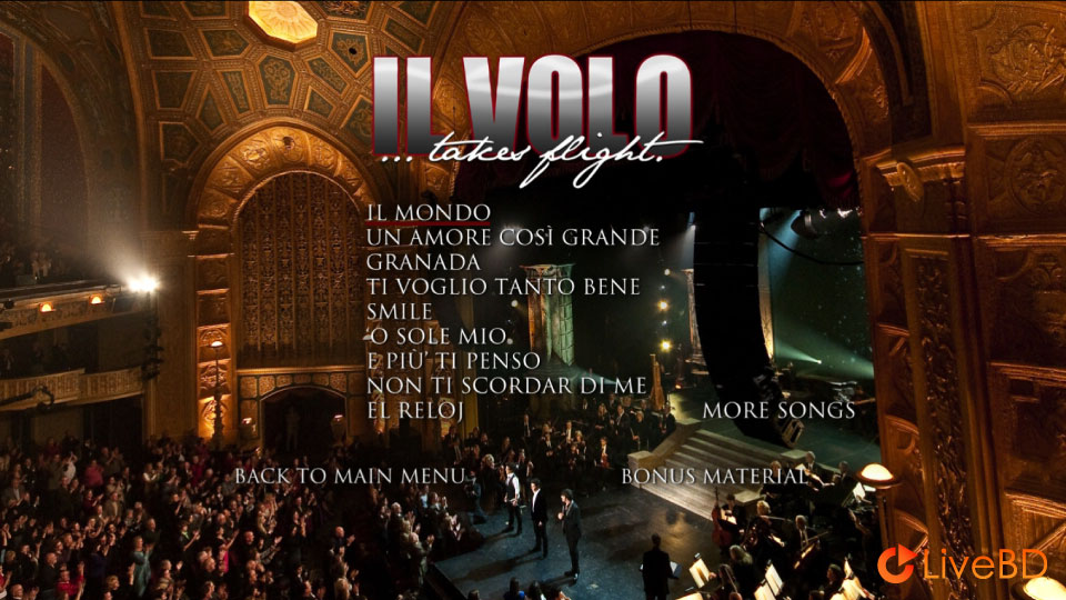 IL Volo – Takes Flight Live From The Detroit Opera House (2012) BD蓝光原盘 18.6G_Blu-ray_BDMV_BDISO_1