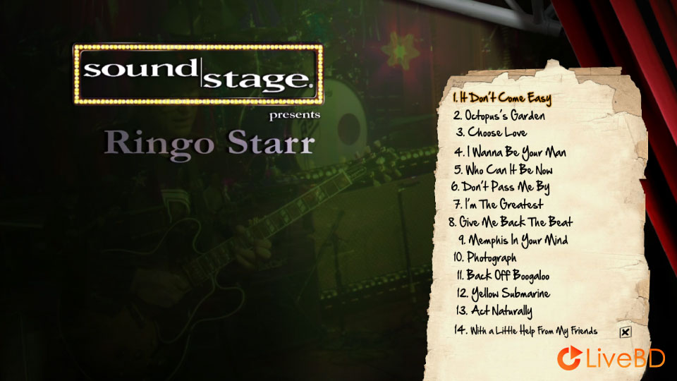 Ringo Starr And The Roundheads – Live (2012) BD蓝光原盘 17.6G_Blu-ray_BDMV_BDISO_1