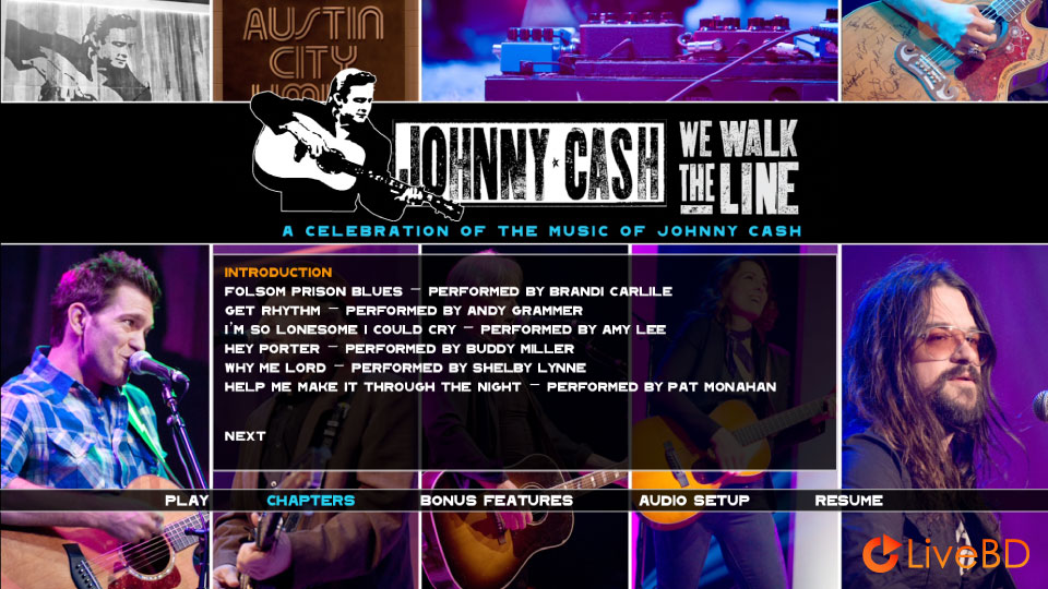 VA – We Walk The Line : A Celebration of the Music of Johnny Cash (2012) BD蓝光原盘 32.6G_Blu-ray_BDMV_BDISO_1