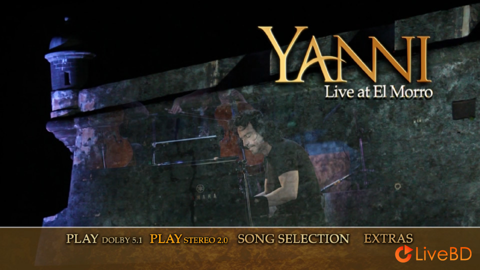 Yanni – Live At El Morro, Puerto Rico (2012) BD蓝光原盘 13.8G_Blu-ray_BDMV_BDISO_1