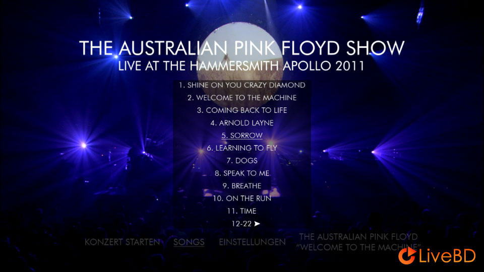 The Australian Pink Floyd Show – Live at the Hammersmith Apollo 2011 (2012) BD蓝光原盘 23.1G_Blu-ray_BDMV_BDISO_1