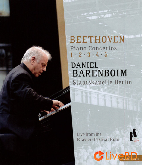 Daniel Barenboim – Beethoven Piano Concertos 1, 2, 3, 4, 5 (2009) BD蓝光原盘 20.7G_Blu-ray_BDMV_BDISO_