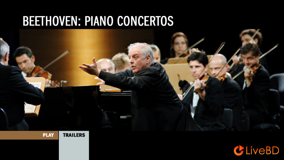 Daniel Barenboim – Beethoven Piano Concertos 1, 2, 3, 4, 5 (2009) BD蓝光原盘 20.7G_Blu-ray_BDMV_BDISO_1