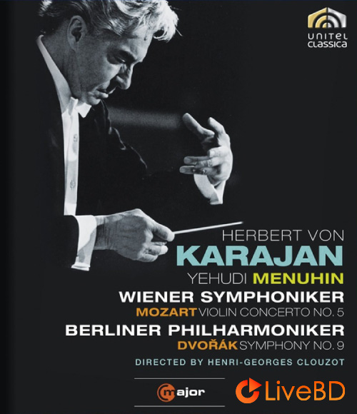 Karajan – Mozart Violin Concerto No. 5 & Dvorak Symphony No. 9 (2010) BD蓝光原盘 9.8G_Blu-ray_BDMV_BDISO_