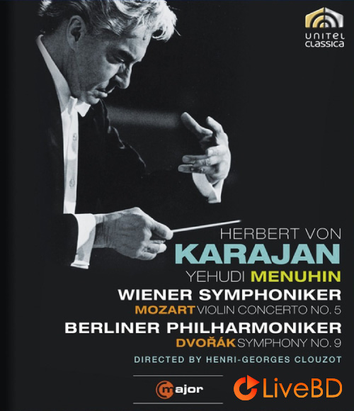 Herbert von Karajan – Mozart Violin Concerto No. 5 & Dvorak Symphony No. 9 (2010) BD蓝光原盘 9.8G_Blu-ray_BDMV_BDISO_