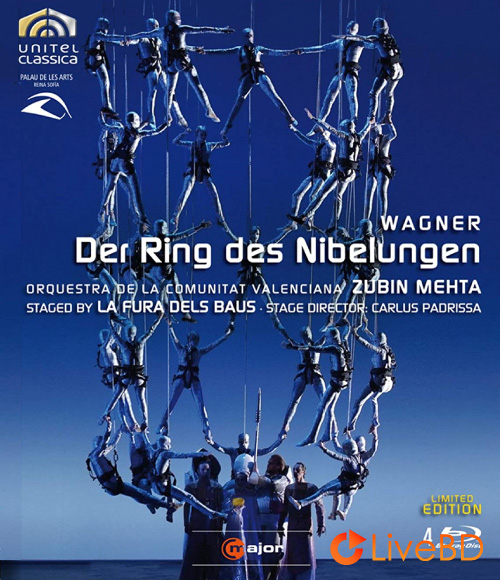 Wagner : Der Ring Des Nibelungen (Zubin Mehta, Orquestra de la Comunitat Valenciana) (4BD) (2010) BD蓝光原盘 169.2G_Blu-ray_BDMV_BDISO_