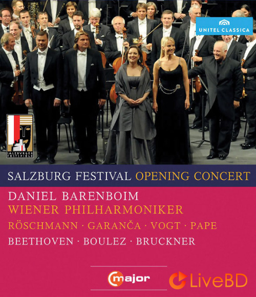 Daniel Barenboim & Wiener Philharmoniker – Salzburg Festival Opening Concert 2010 (2011) BD蓝光原盘 19.7G_Blu-ray_BDMV_BDISO_