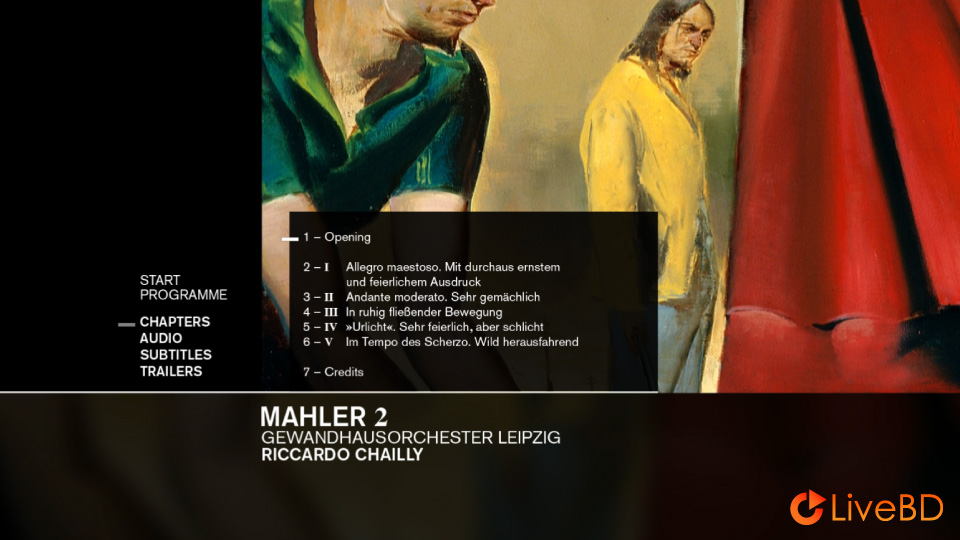 Riccardo Chailly & Gewandhausorchester Leipzig – Mahler Symphony No. 2 (2011) BD蓝光原盘 20.7G_Blu-ray_BDMV_BDISO_1