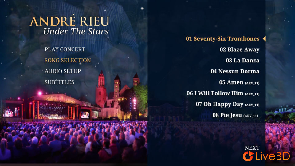 Andre Rieu – Under the Stars : Live in Maastricht V (2011) BD蓝光原盘 30.1G_Blu-ray_BDMV_BDISO_1