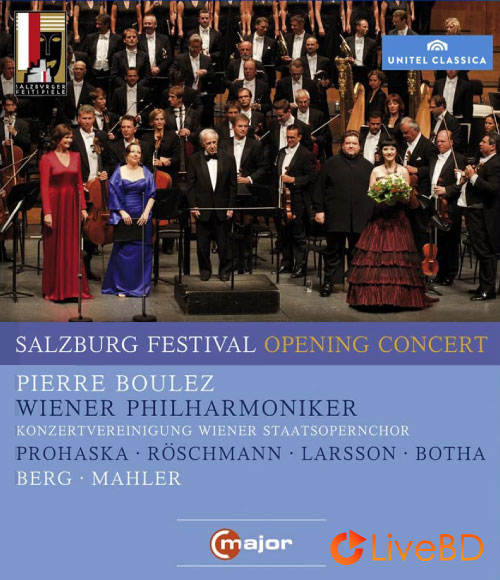 Pierre boulez & Wiener Philharmoniker – Salzburg Festival Opening Concert 2011 (2012) BD蓝光原盘 21.6G_Blu-ray_BDMV_BDISO_