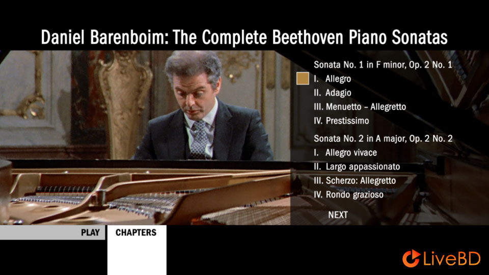 Daniel Barenboim – Beethoven The Complete Piano Sonatas (3BD) (2012) BD蓝光原盘 111.8G_Blu-ray_BDMV_BDISO_1
