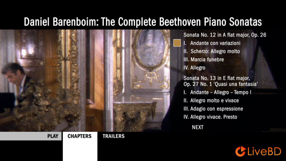 Daniel Barenboim – Beethoven The Complete Piano Sonatas (3BD) (2012) BD蓝光原盘 111.8G_Blu-ray_BDMV_BDISO_3