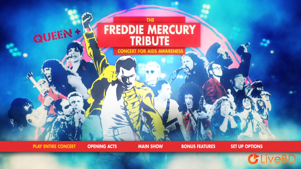 VA – Queen+ The Freddie Mercury Tribute Concert (2013) BD蓝光原盘 45.1G_Blu-ray_BDMV_BDISO_1