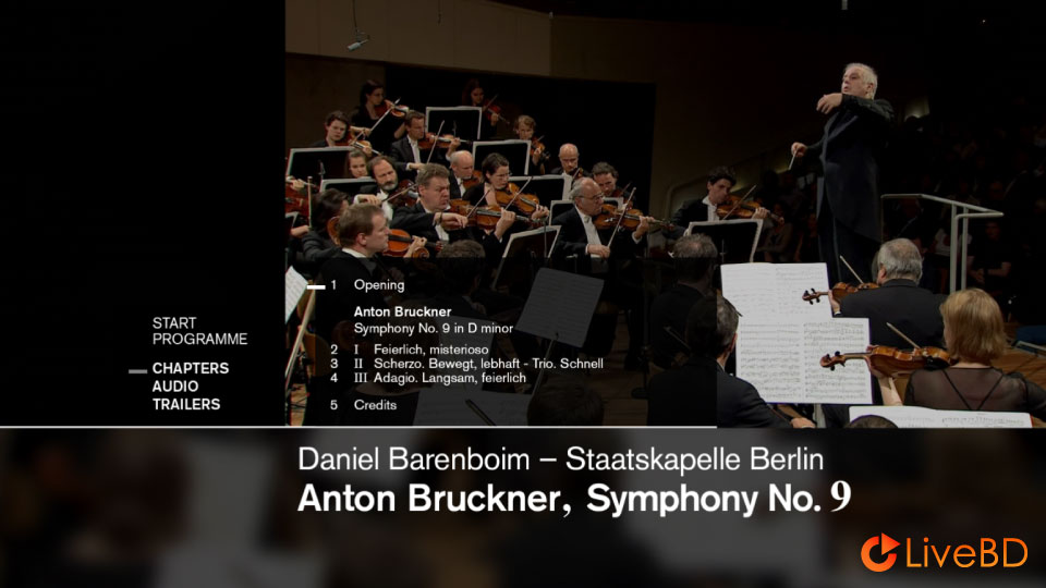 Daniel Barenboim & Staatskapelle Berlin – Bruckner The Mature Symphonies No. 9 (2013) BD蓝光原盘 18.3G_Blu-ray_BDMV_BDISO_1