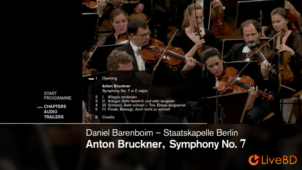 Daniel Barenboim & Staatskapelle Berlin – Bruckner The Mature Symphonies No. 7 (2013) BD蓝光原盘 21.1G_Blu-ray_BDMV_BDISO_1