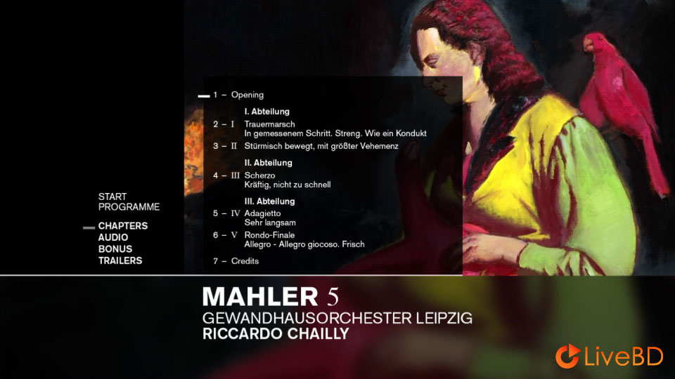 Riccardo Chailly & Gewandhausorchester Leipzig – Mahler Symphony No. 5 (2013) BD蓝光原盘 22.4G_Blu-ray_BDMV_BDISO_1