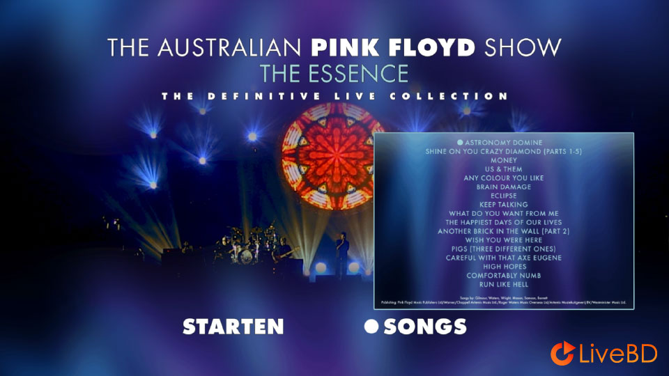 The Australian Pink Floyd Show – The Essence (2013) BD蓝光原盘 23.2G_Blu-ray_BDMV_BDISO_1