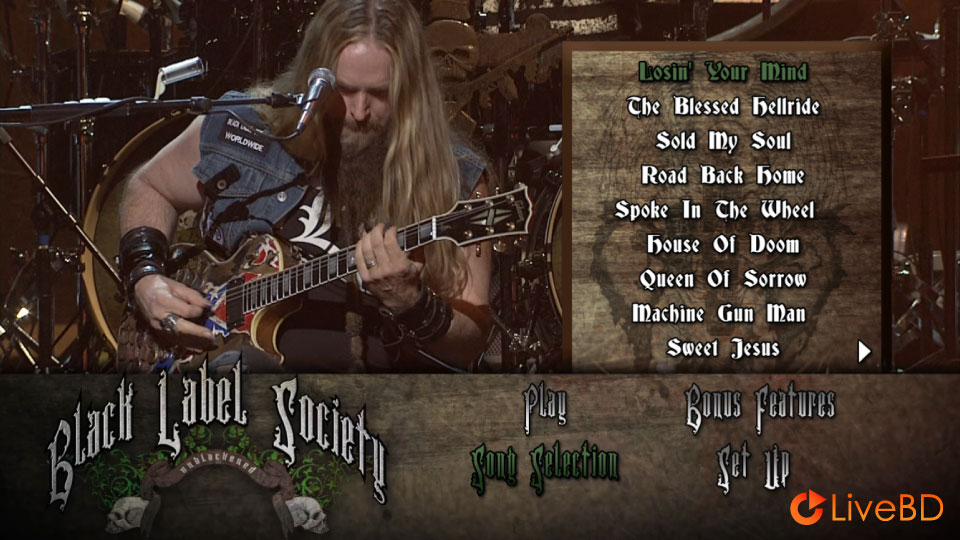 Zakk Wylde & Black Label Society – Unblackened (2013) BD蓝光原盘 31.6G_Blu-ray_BDMV_BDISO_1