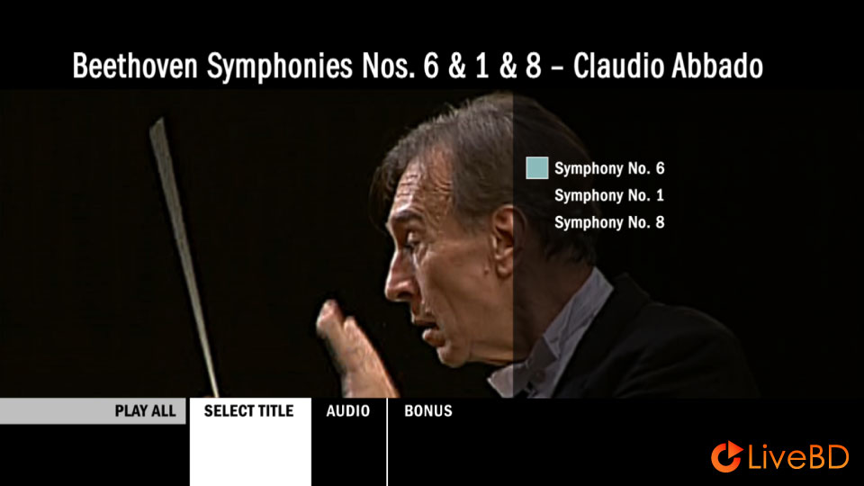 Claudio Abbado & Berliner Philharmoniker – Beethoven Symphonies Nos. 1-9 (4BD) (2013) BD蓝光原盘 96.5G_Blu-ray_BDMV_BDISO_1