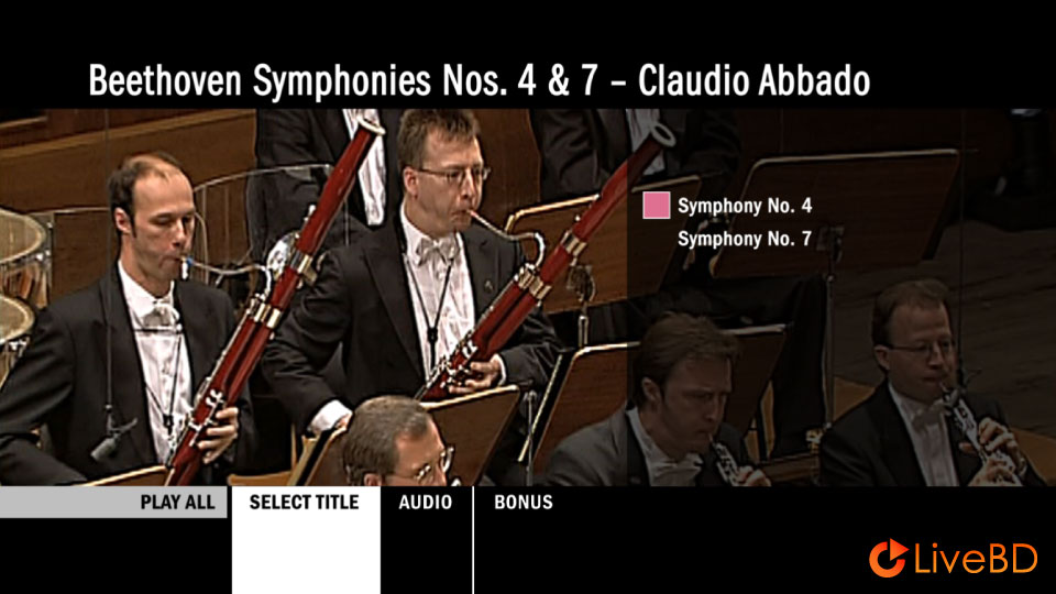 Claudio Abbado & Berliner Philharmoniker – Beethoven Symphonies Nos. 1-9 (4BD) (2013) BD蓝光原盘 96.5G_Blu-ray_BDMV_BDISO_7