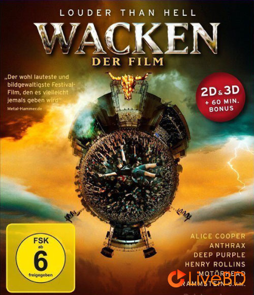 VA – Wacken Louder Than Hell (2D+3D) (2014) BD蓝光原盘 45.1G_Blu-ray_BDMV_BDISO_