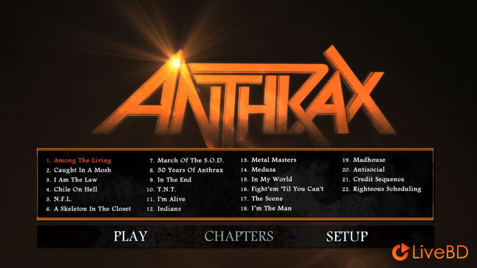 Anthrax – Chile On Hell (2014) BD蓝光原盘 21.7G_Blu-ray_BDMV_BDISO_1
