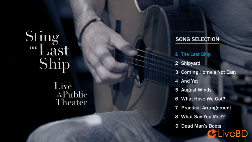 Sting – The Last Ship : Live At The Public Theater (2014) BD蓝光原盘 21.7G_Blu-ray_BDMV_BDISO_1