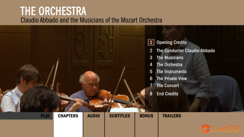 Claudio Abbado – The Orchestra : Claudio Abbado and the Musicians of the Orchestra Mozart (2014) BD蓝光原盘 18.7G_Blu-ray_BDMV_BDISO_1