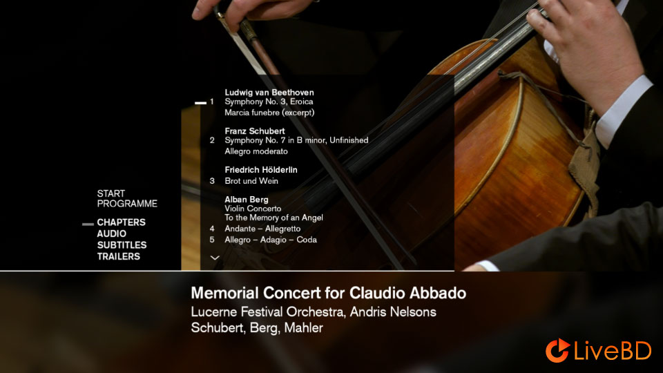 Andris Nelsons & Lucerne Festival Orchestra – Memorial Concert for Claudio Abbado (2014) BD蓝光原盘 21.9G_Blu-ray_BDMV_BDISO_1