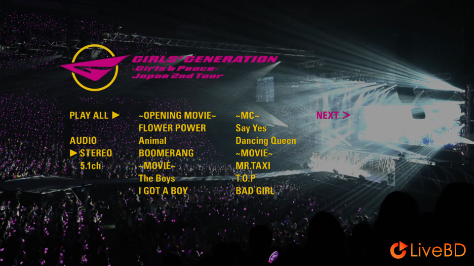 Girls′ Generation 少女時代 Girls & Peace Japan 2nd Tour (2013) BD蓝光原盘 38.5G_Blu-ray_BDMV_BDISO_1