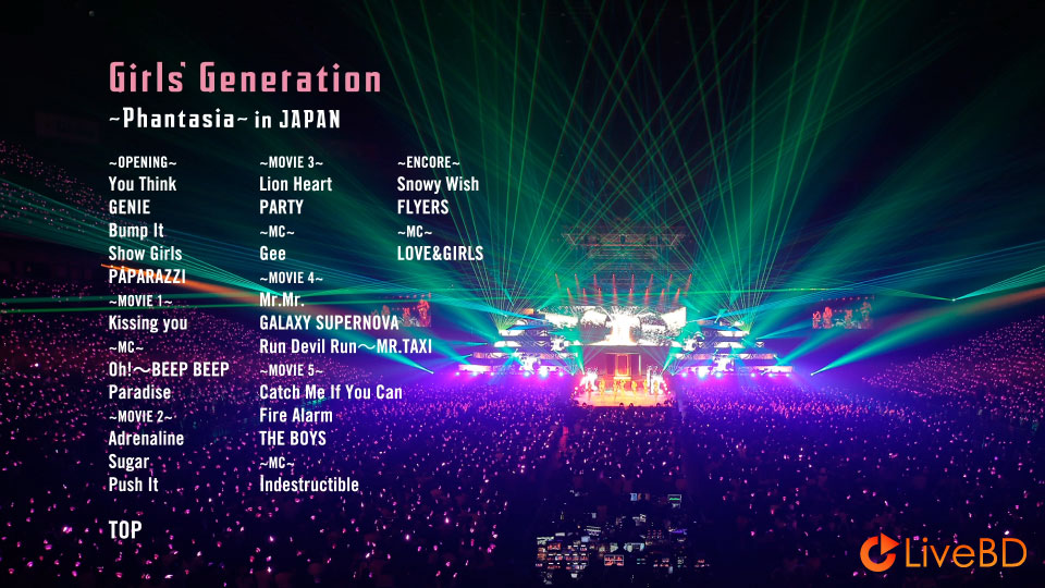 Girls′ Generation 少女時代 4th Tour Phantasia In Japan (2015) BD蓝光原盘 36.3G_Blu-ray_BDMV_BDISO_1