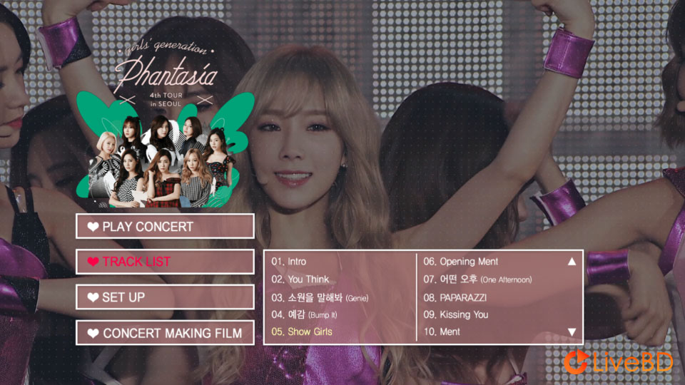 Girls′ Generation 少女時代 4th Tour Phantasia In Seoul (2015) BD蓝光原盘 40.4G_Blu-ray_BDMV_BDISO_1