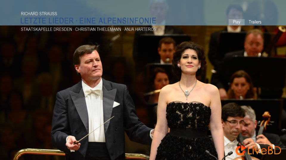 Richard Strauss : Letzte Lieder / Eine Alpensinfonie (Christian Thielemann, Anja Harteros) (2014) BD蓝光原盘 21.6G_Blu-ray_BDMV_BDISO_1