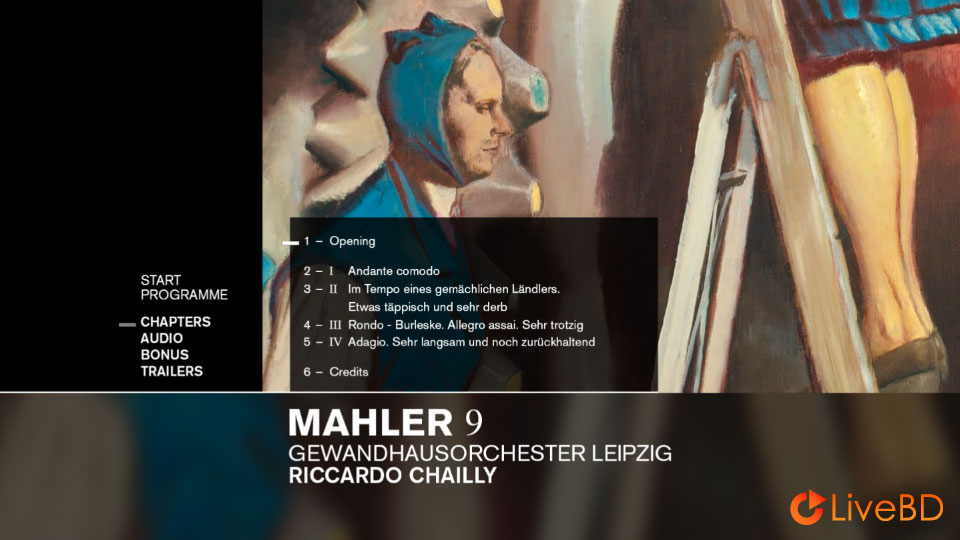 Riccardo Chailly & Gewandhausorchester Leipzig – Mahler Symphony No. 9 (2014) BD蓝光原盘 22.5G_Blu-ray_BDMV_BDISO_1
