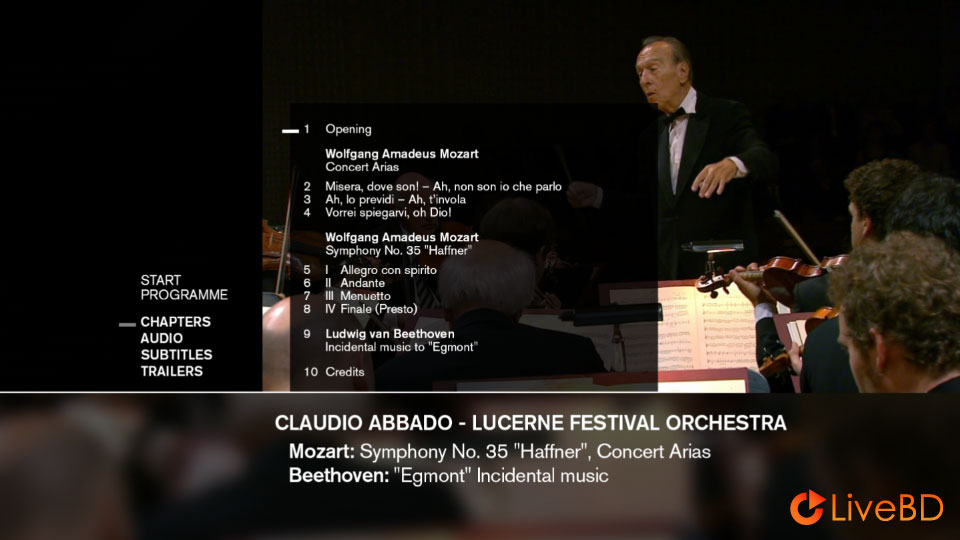 Claudio Abbado & Lucerne Festival Orchestra – Mozart & Beethoven (2014) BD蓝光原盘 21.4G_Blu-ray_BDMV_BDISO_1