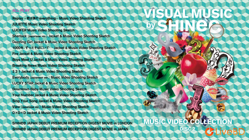 SHINee VISUAL MUSIC by SHINee Music Video Collection (2BD) (2016) BD蓝光原盘 63.4G_Blu-ray_BDMV_BDISO_3