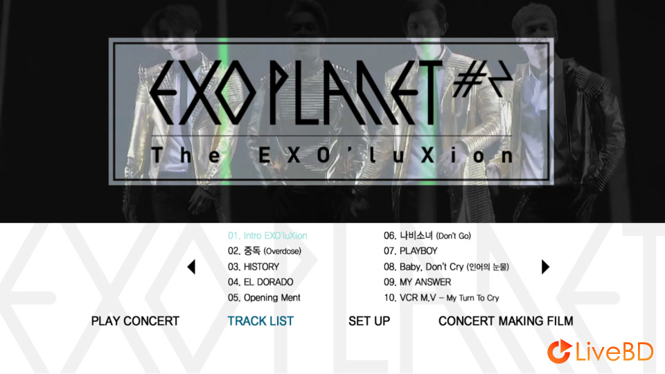 EXO Planet #2 : The EXO′ luXion In Seoul (2016) BD蓝光原盘 39.3G_Blu-ray_BDMV_BDISO_1