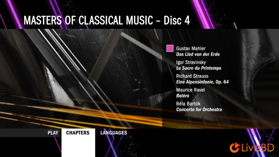 VA – Masters of Classical Music : 20 Documentaries (4BD) (2015) BD蓝光原盘 88.5G_Blu-ray_BDMV_BDISO_7