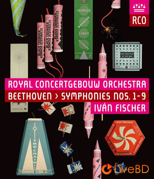 Ivan Fischer & Royal Concertgebouw Orchestra – Beethoven Symphonies Nos. 1-9 (3BD) (2015) BD蓝光原盘 101.5G_Blu-ray_BDMV_BDISO_