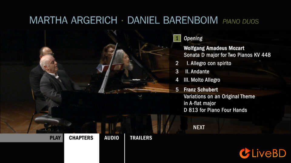 Martha Argerich & Daniel Barenboim – Piano Duos (2015) BD蓝光原盘 20.7G_Blu-ray_BDMV_BDISO_1